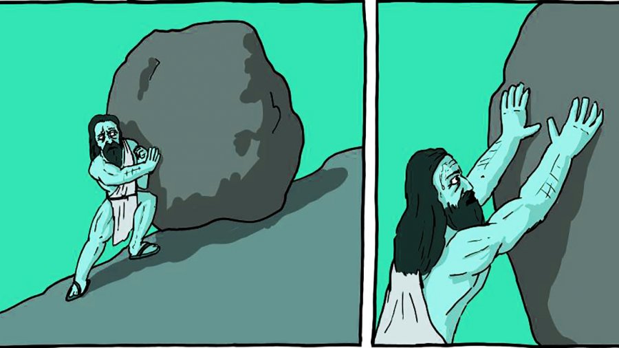 21st-Century Sisyphus: Unsettling Comic Asks if Your Life is Meaningless